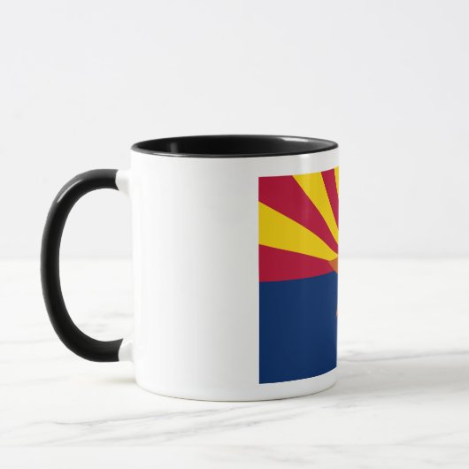 Mug Arizona Drapeau : Réglage de Star Sun, État du cui (Gauche)