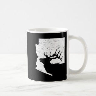 Mug Arizona Elk Chasse Bull Elk AZ Forme d'état
