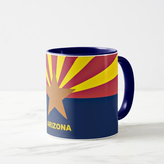 Mug Arizona, Grand Canyon State, (Devant droit)