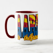 Mug Arizona Grand Canyon State Tiled Across (Gauche)