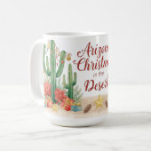 Mug Arizona Noël dans le désert  (Devant gauche)