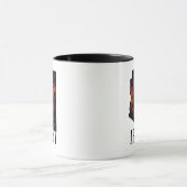 Mug Arizona State Tattoo Style Desert Sunset $ Cactus (Centre)