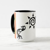 Mug Arizona Sud-Ouest Sun Kokopelli (Devant gauche)