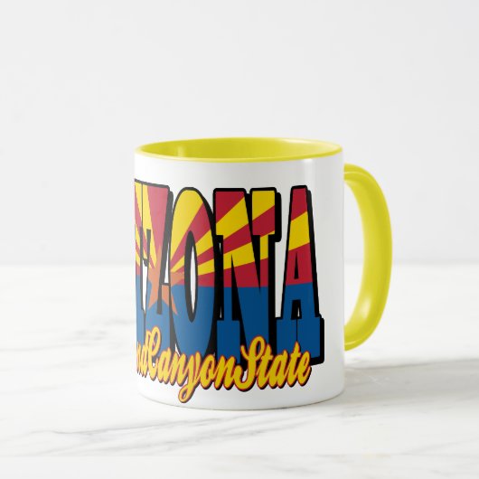Mug Arizona the Grand Canyon State (Devant droit)
