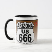 Mug Arizona US Route 666 - Christine (Gauche)