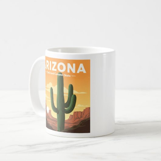Mug Arizona vintage (Devant gauche)