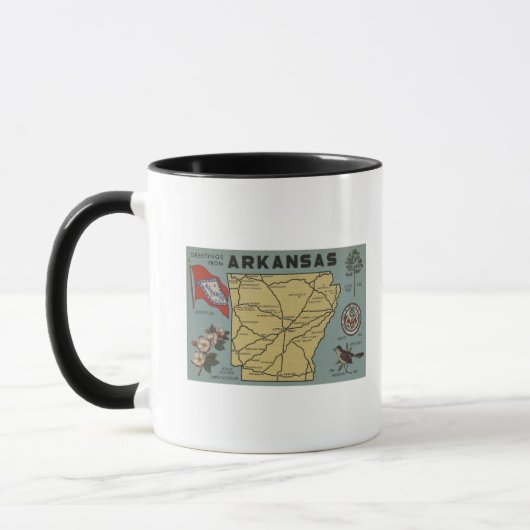 Mug ArkansasGrandes lettres ScènesArkansas 2 (Gauche)