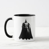Mug Arkham | Pose large noir et blanc Batman (Gauche)