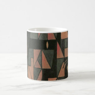 Mug Arlequin de Juan Gris, Art Cubisme Vintage
