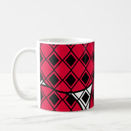 Mug Arlequin en Blob Rose (Gauche)