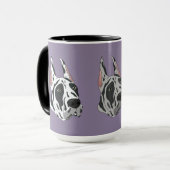 Mug Arlequin Great Dane (Devant gauche)