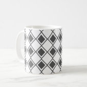 Mug Arlequin gris (Devant gauche)