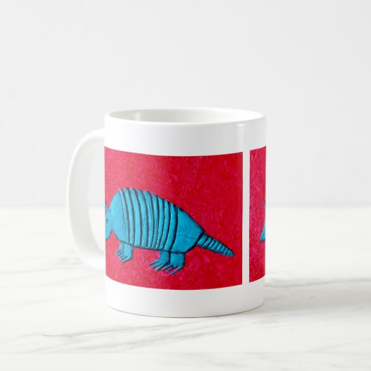Mug Armadillo Bleu (Devant gauche)