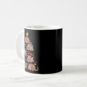 Mug Armadillo Christmas Ornament Tree Funny Zookeeper  (Devant gauche)
