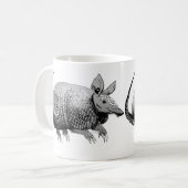 Mug Armadillo du Texas - Glaze (Devant gauche)