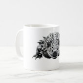 Mug Armadillo Lizard T-Shirt - Design Reptile unique (Devant gauche)