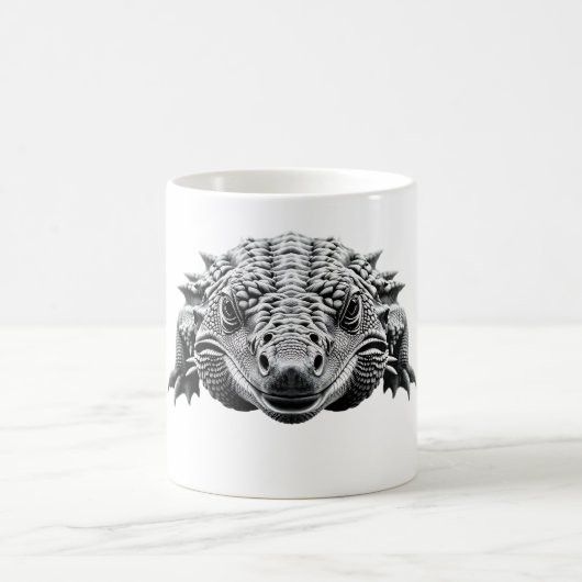 Mug Armadillo Lizard T-Shirt - Design Reptile unique (Centre)