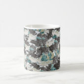 Mug Armature de texture sans couture, peinture, (Centre)