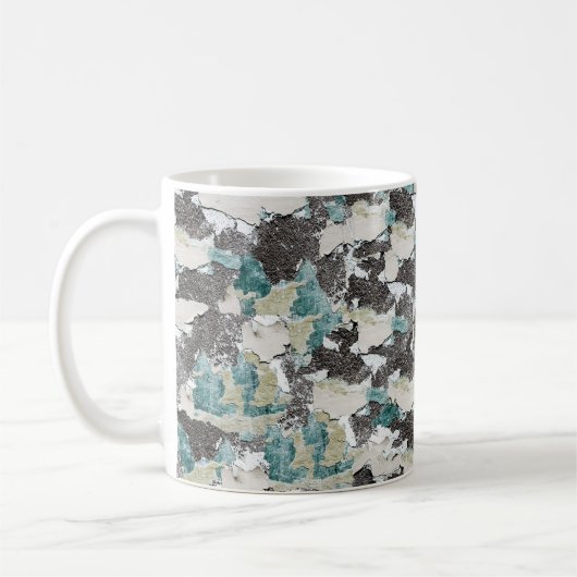 Mug Armature de texture sans couture, peinture, (Gauche)