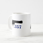 MUG ** ARME À FEU .357 ** (Devant gauche)