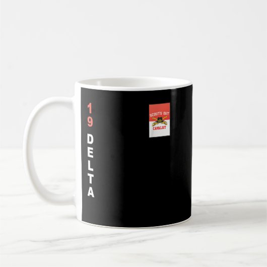 Mug Armée 19 Delta Cavalry Scout (Gauche)