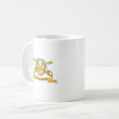 Mug Armée - 7e régiment de cavalerie w Br - Ruban (Devant gauche)