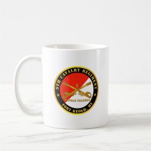 Mug Armée - 9e Régiment de cavalerie - Fort Keogh, MT