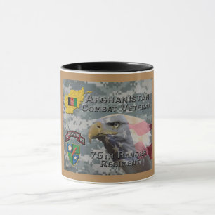 Mug Armée afghane de combat 75e régiment de Rangers