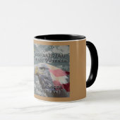 Mug Armée afghane de combat 75e régiment de Rangers (Devant droit)