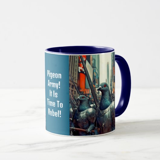 Mug Armée de Pigeon (Devant droit)