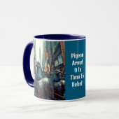 Mug Armée de Pigeons (Devant gauche)