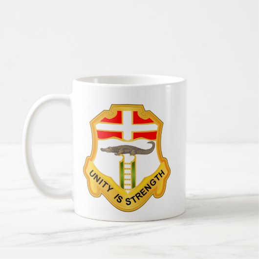 Mug Armée de terre - 6e régiment d'infanterie - texte (Gauche)