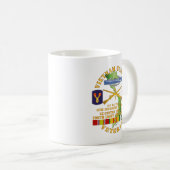 Mug Armée de terre - Viêt Nam Vétéran de combat w 1er  (Devant droit)
