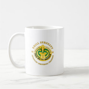 Mug Armée - Insigne Sgt de forage - Train individuel a