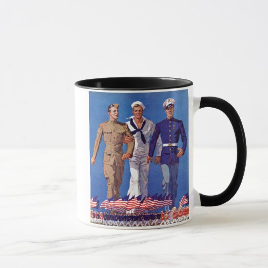 Mug Armée, Marine et Marines (Droite)