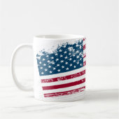 Mug Armée patriotique du drapeau américain (Gauche)
