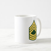 Mug Armée - Sergent-maître E-8 (MSG) (Devant droit)