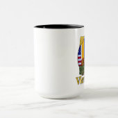 Mug armée usarv vietnam guerre patch anciens combattan (Centre)