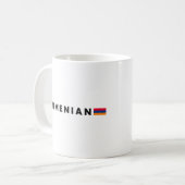 Mug Arménie, design arménien (Devant gauche)