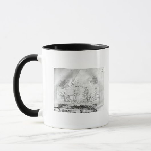 Mug Armer un chevalier sur un champ de bataille (Gauche)