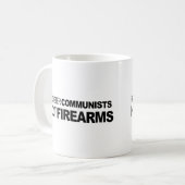 Mug Armes à feu de communistes de registre pas (Devant gauche)