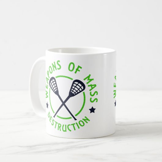 Mug Armes de destruction de crosse (Devant gauche)