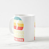 Mug Armes de destruction de l'herbe - Golf drôle Pun G (Devant gauche)