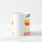 Mug Armes de destruction de l'herbe - Golf drôle Pun G (Centre)