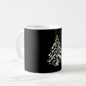 Mug Armes de Noël Ornement (Devant gauche)