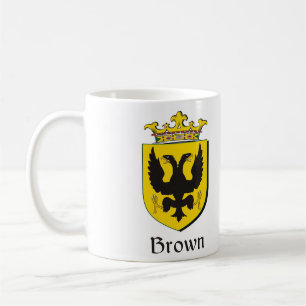 Mug Armoiries Brown D'Heraldics