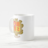 Mug Armoiries d'Andorre (Devant gauche)