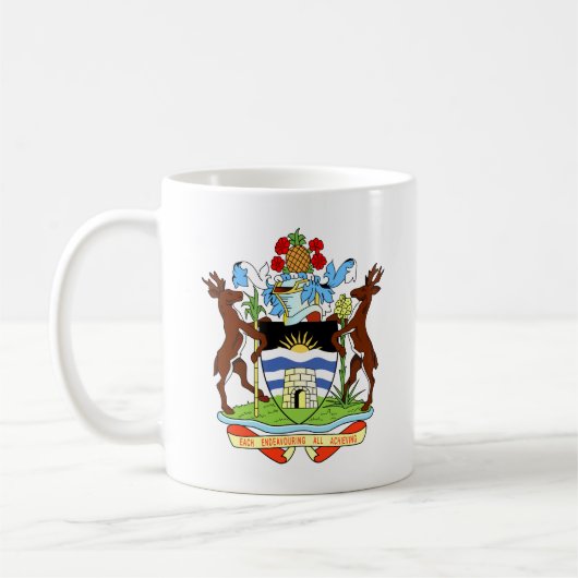 Mug Armoiries d'Antigua-et-Barbuda (Gauche)