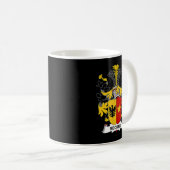 Mug Armoiries de Becker Famille Crest  (Devant droit)