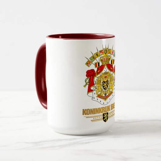 Mug Armoiries de Belgique 2 (Devant gauche)